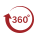 360℃